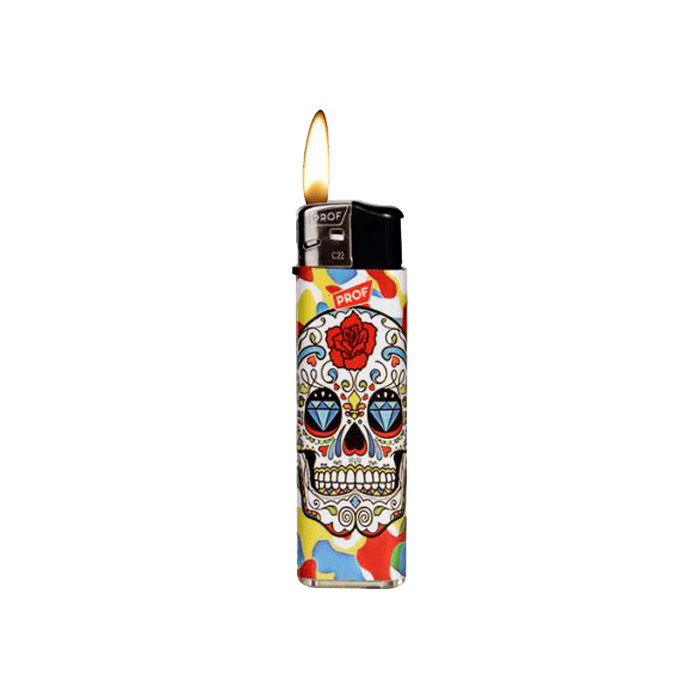 Mechero electrónico Mexican Skulls | Distribución Mayorista