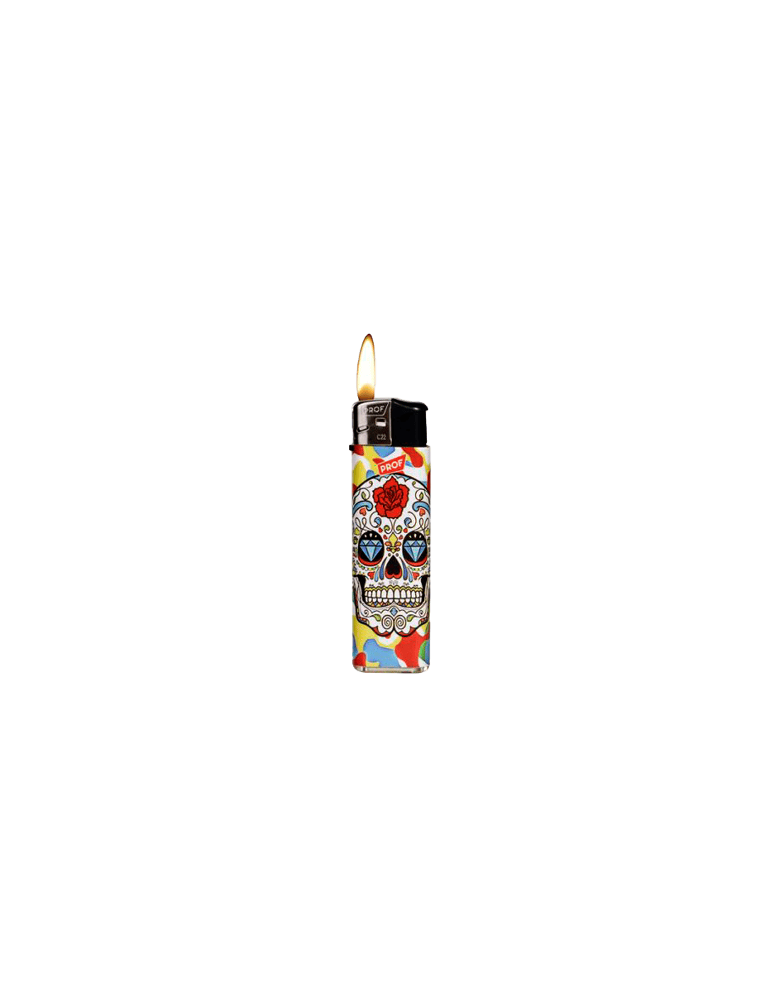 Briquet électronique Mexican Skulls | Distribución Mayorista
