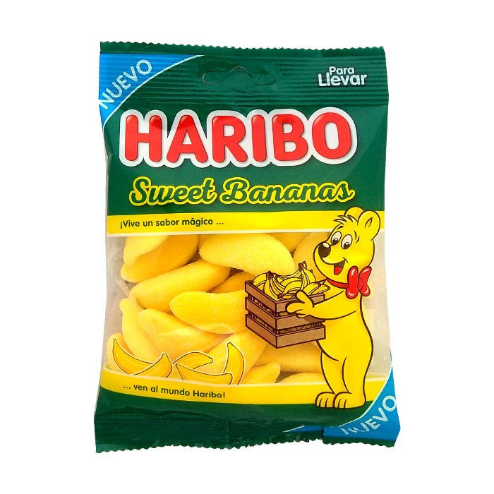 Bananes douces 90g Haribo-Distribución Mayorista
