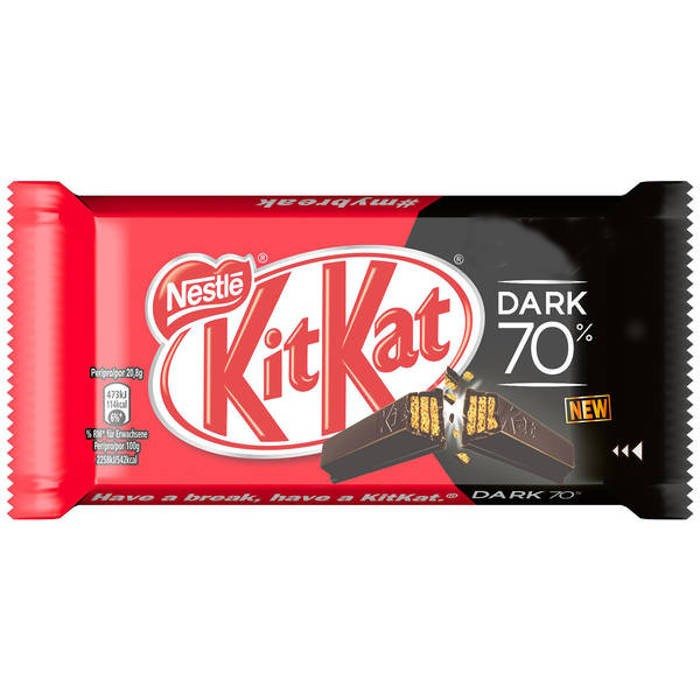Kit Kat Noir 41,5g-Distribución Mayorista
