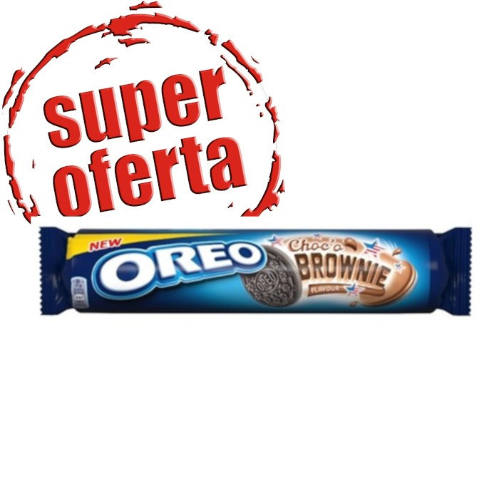 Oreo Brownie Rodillo 154g-Distribución Mayorista