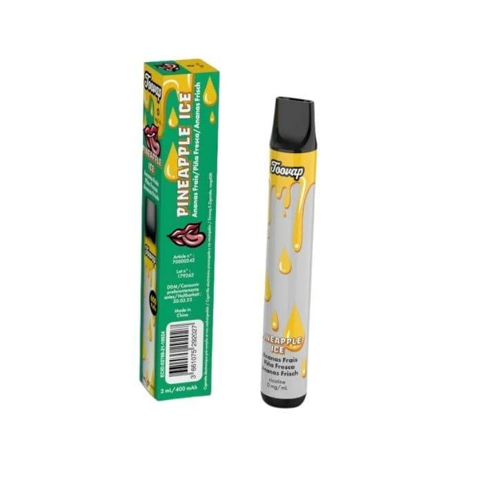 Vapes Toovap Pineapple flavoured non-nicotine - Distribución Mayorista
