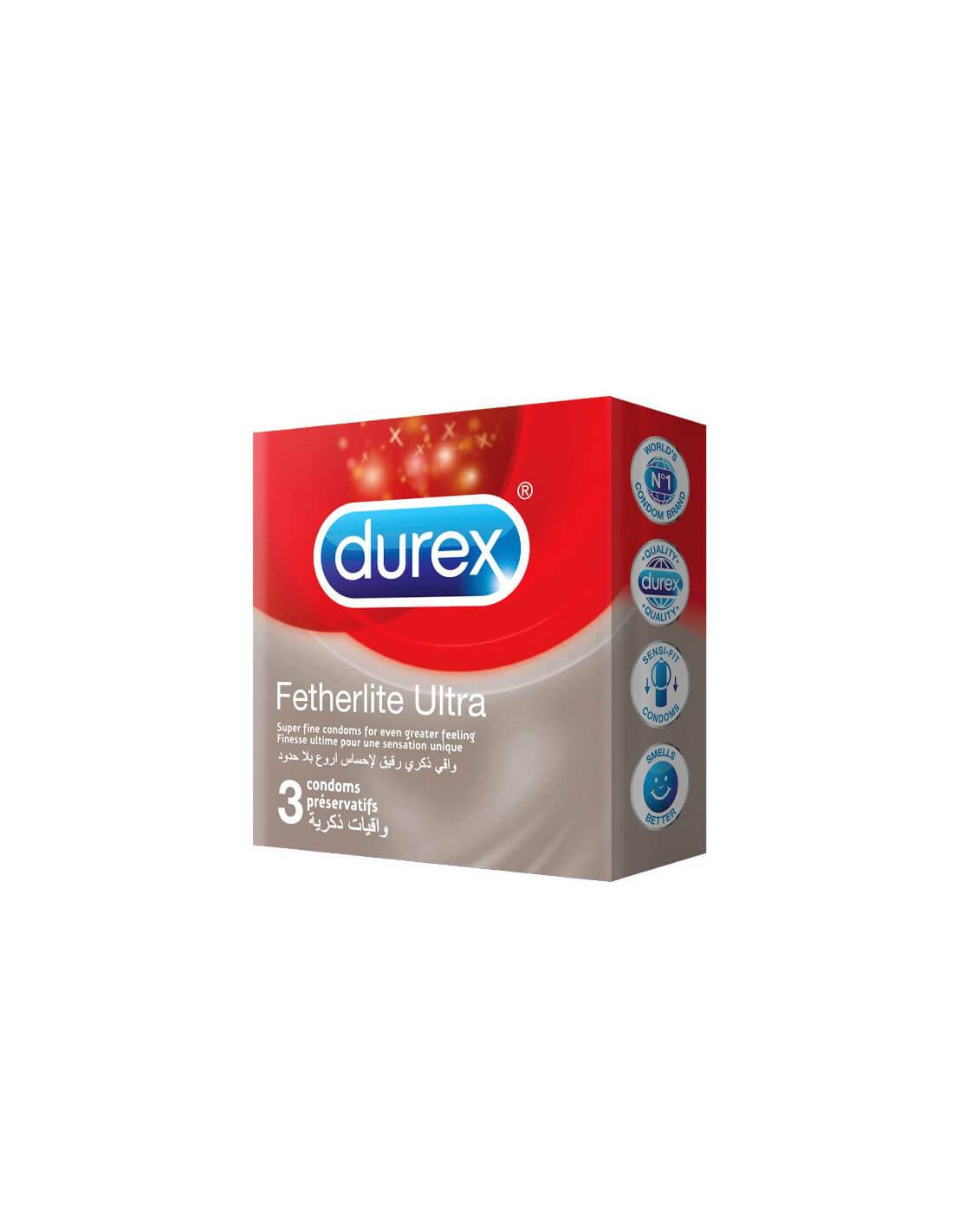 Durex Fetherlite Ultra 3 ud-Distribución Mayorista