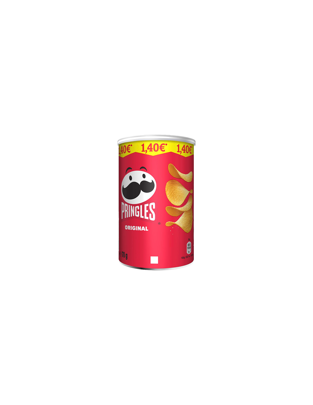 Pringles Marcado 1.40€ 70g - Distribución Mayorista