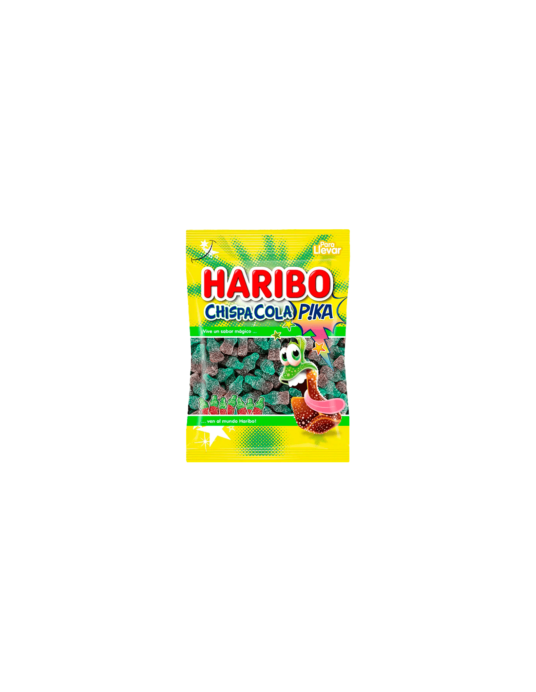 Botella Chispa Cola Pica 100g Haribo-Distribución Mayorista