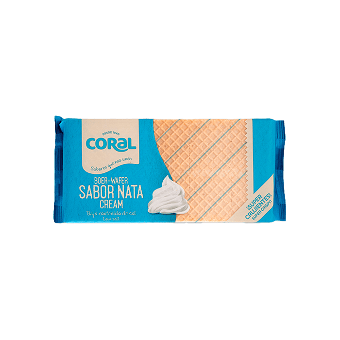 Boer-Wafer Nata 200g Coral - Distribución Mayorista