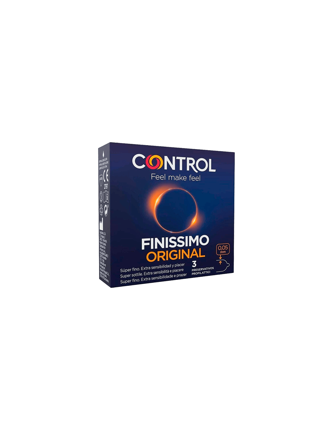 Control Finissimo 3 uds-Distribución Mayorista