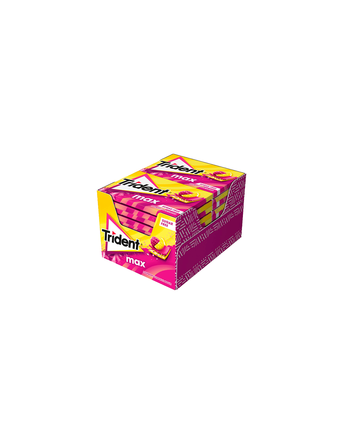 Trident Max Limão/Framboesa 27g - Distribución Mayorista