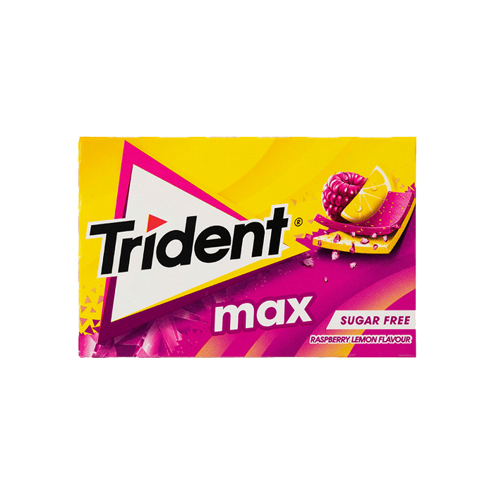 Trident Max Limón/Frambuesa-Distribución Mayorista