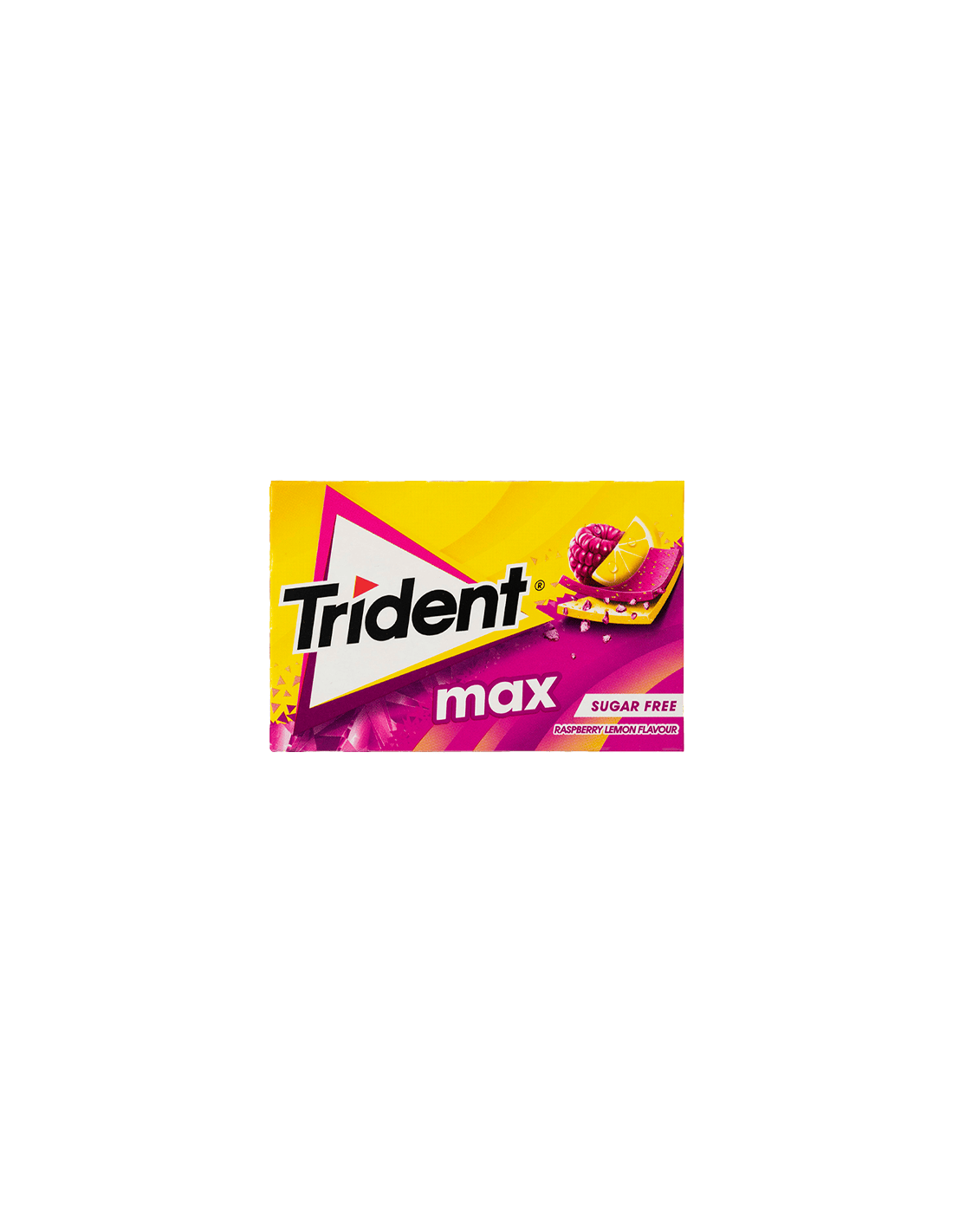 Trident Max Zitrone/Himbeere 27g - Distribución Mayorista