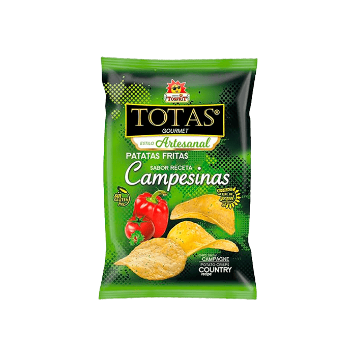 Totas Gourmet Campesinas 30g Tosfrit-Distribución Mayorista