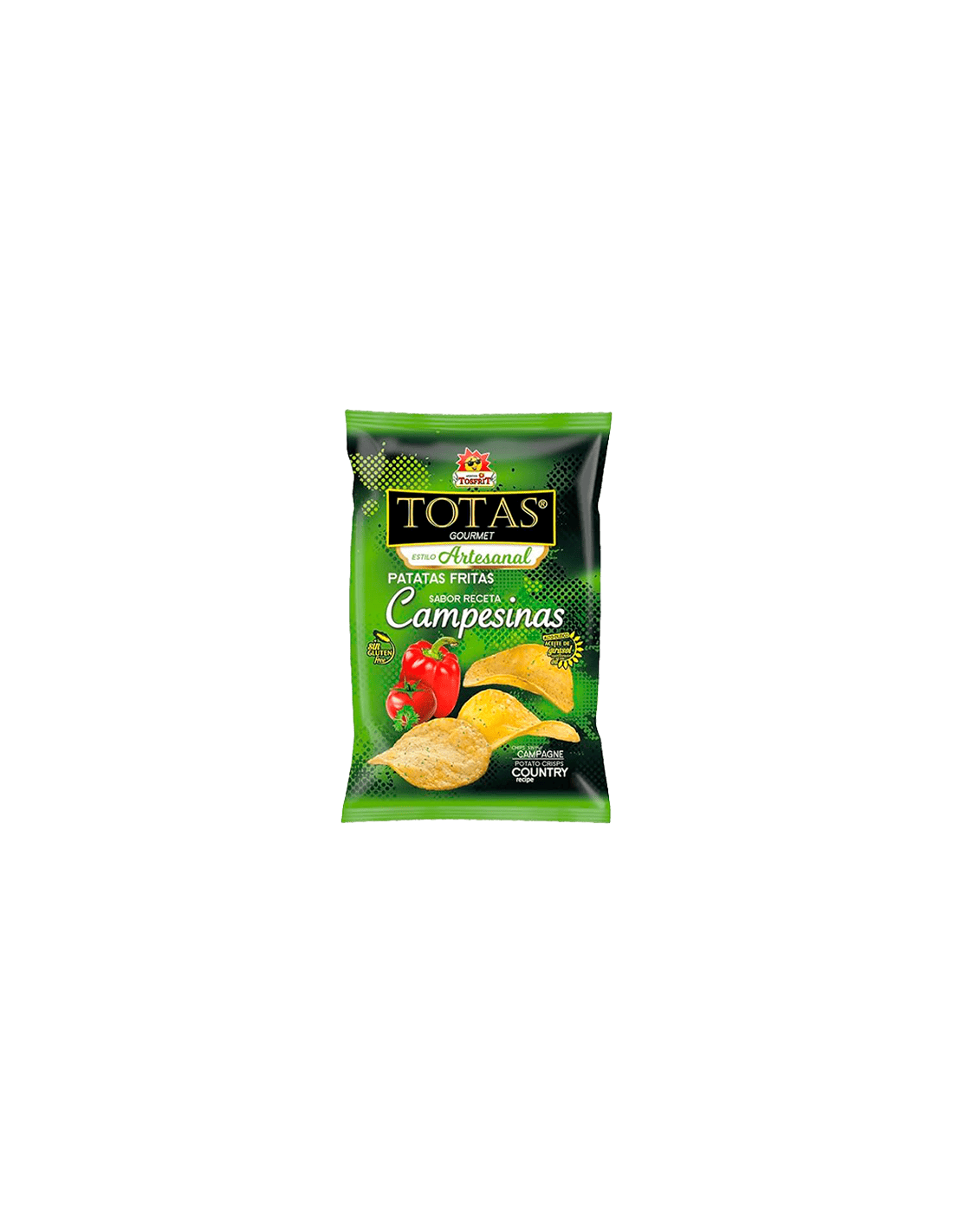 Totas Gourmet Campesinas 30g Tosfrit-Distribución Mayorista