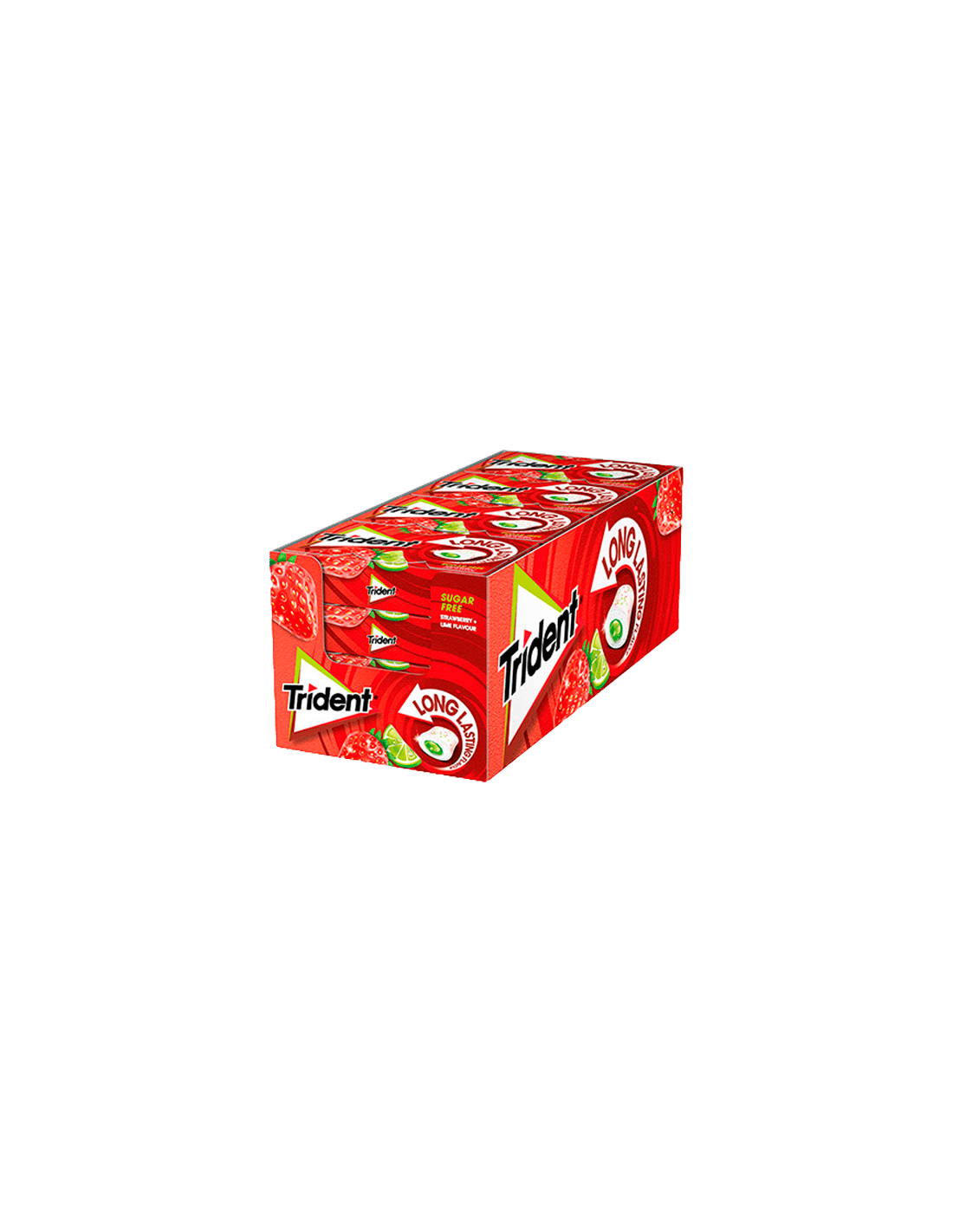 Trident Max Splash Morango Lima 22g - Distribución Mayorista