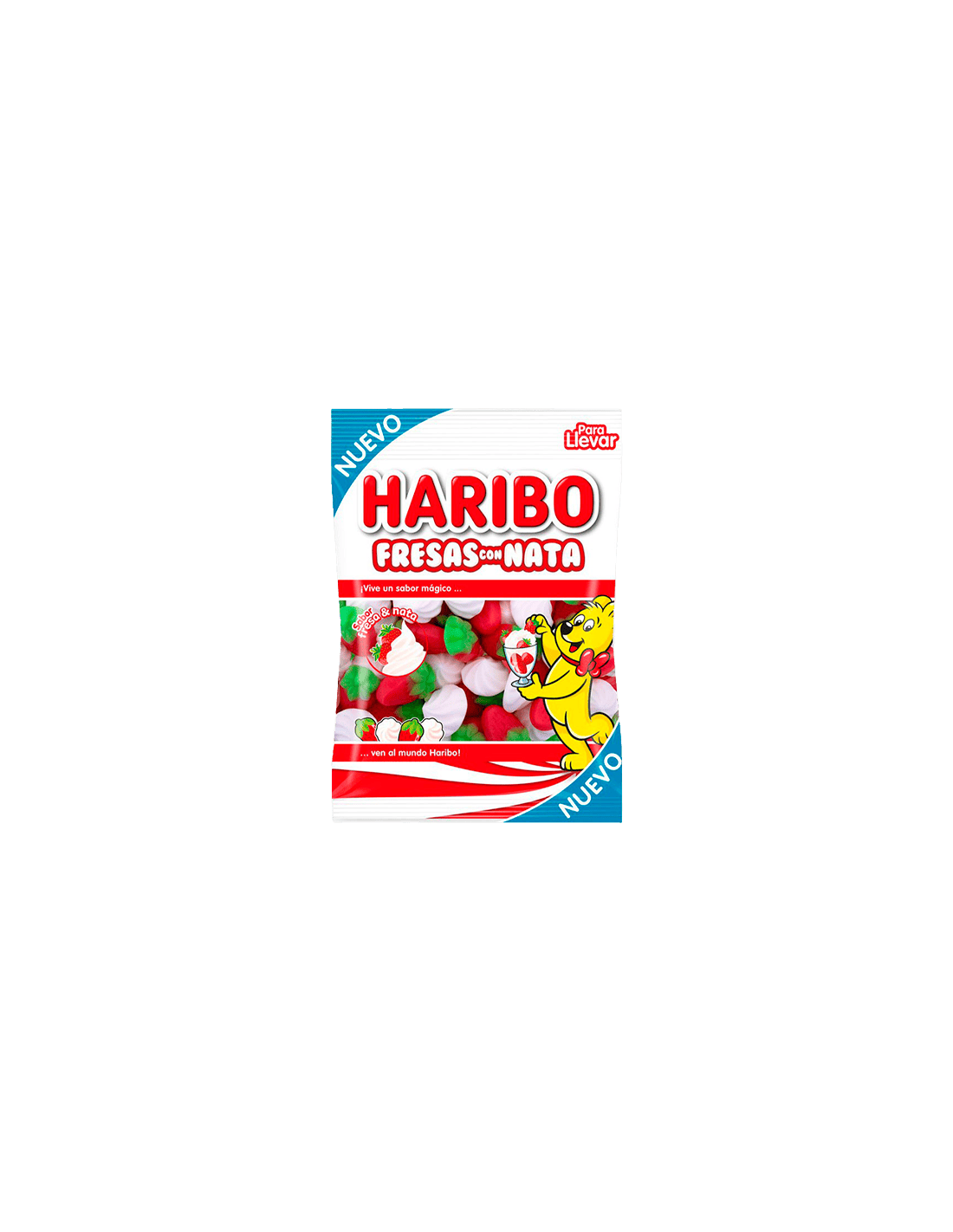 Fresas con Nata 100g Haribo-Distribución Mayorista
