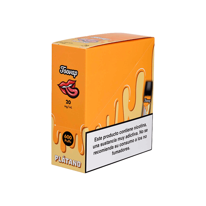 Cigarette électronique Toovap sans nicotine à la banane - Distribución Mayorista