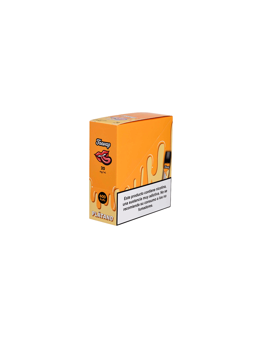 Cigarette électronique Toovap sans nicotine à la banane - Distribución Mayorista