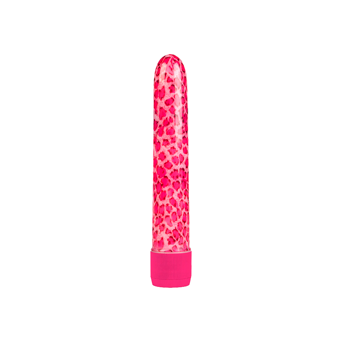 Vibrador Leopardo Rosa-Distribución Mayorista