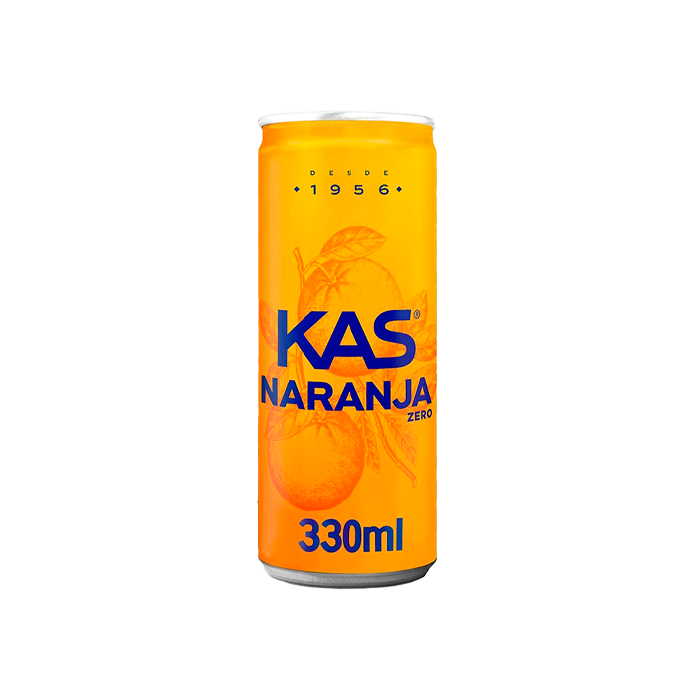 Kas Naranja 330ml - Distribución Mayorista