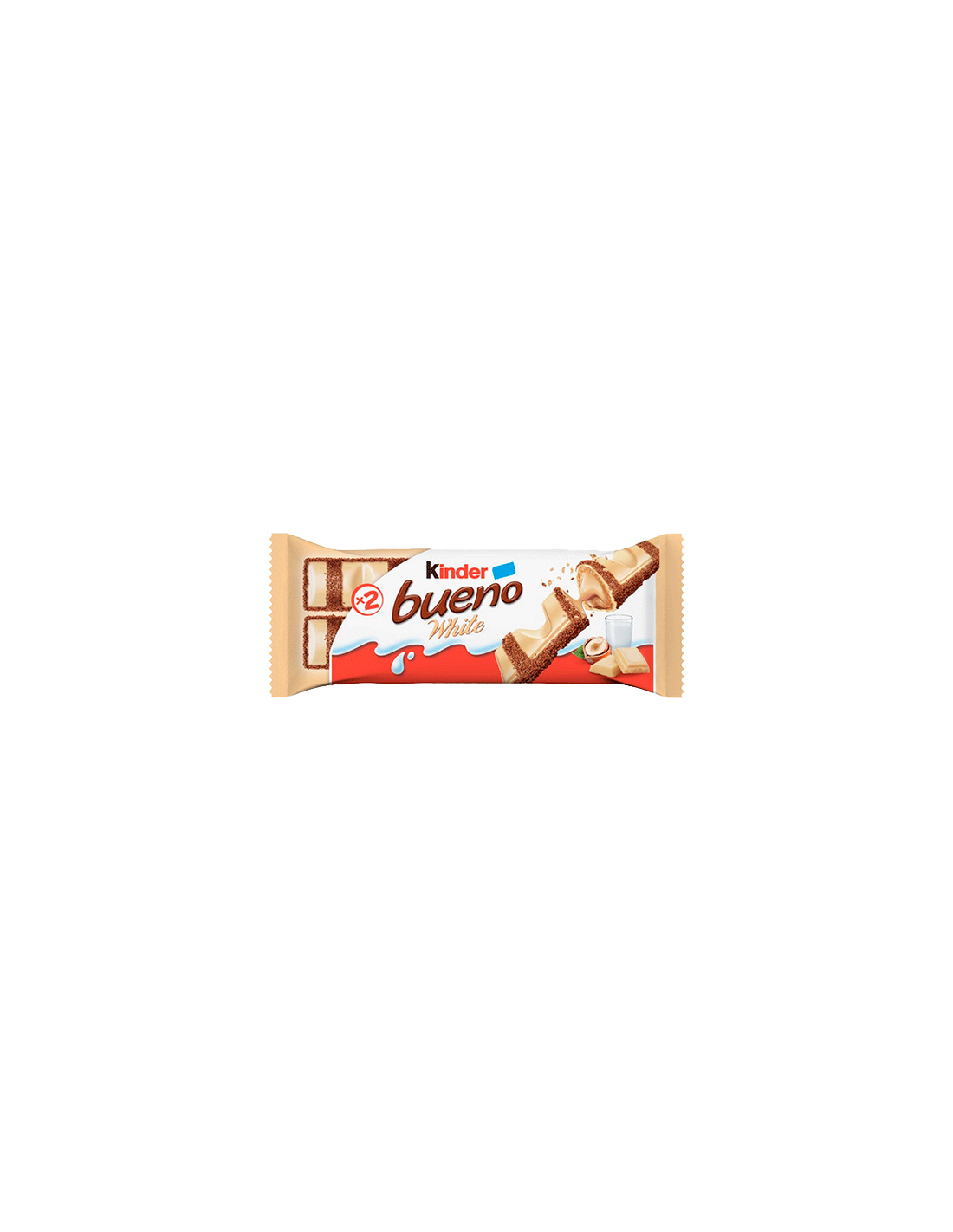 Kinder Bueno Blanco 39g-Distribución Mayorista