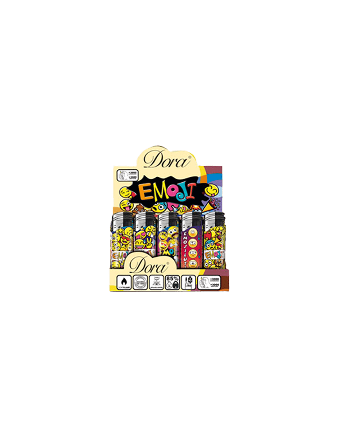 Isqueiro Dora Cores Sortidas - Distribución Mayorista