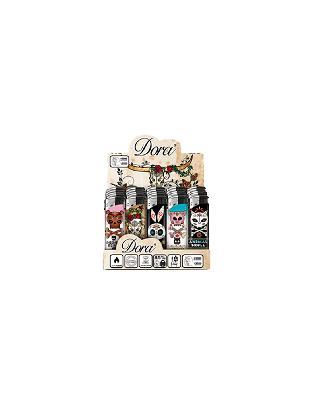 Dora Lighter Assorted Colors - Distribución Mayorista