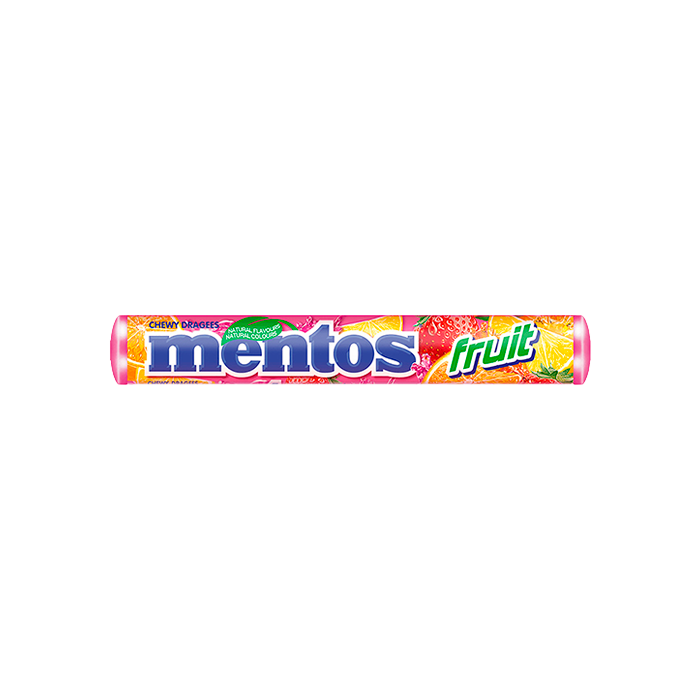 Mentos Frutas Edição Limitada 38g-Distribución Mayorista