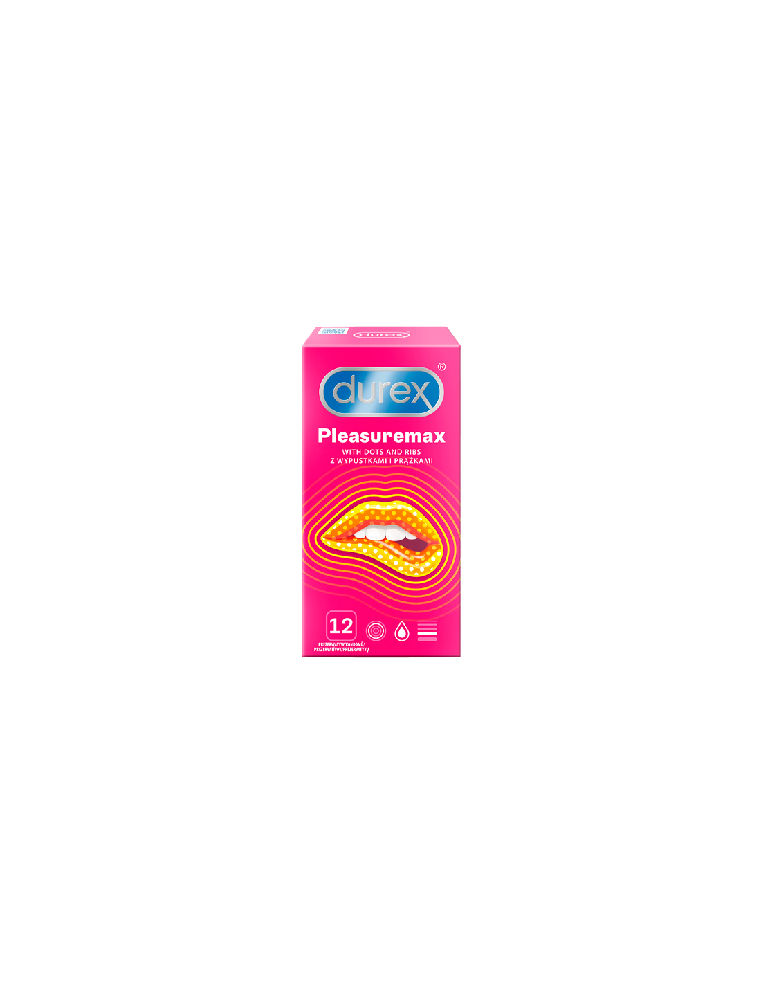Durex Pleasuremax 12 unit. - Distribución Mayorista