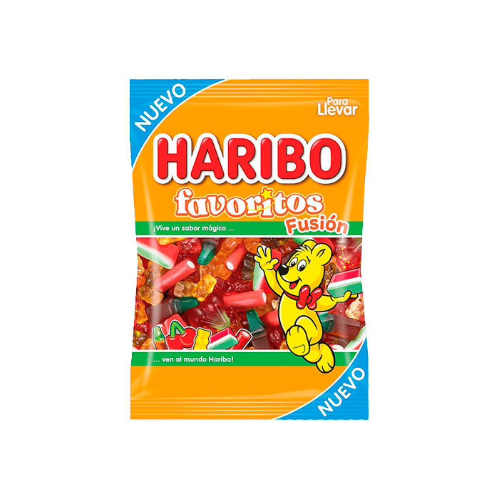 Favoritos Fusión 90g Haribo - Distribución Mayorista