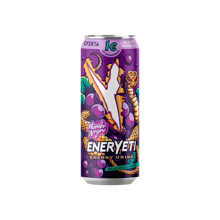 Eneryeti Mamba Negra 500ml Marked - Distribución Mayorista