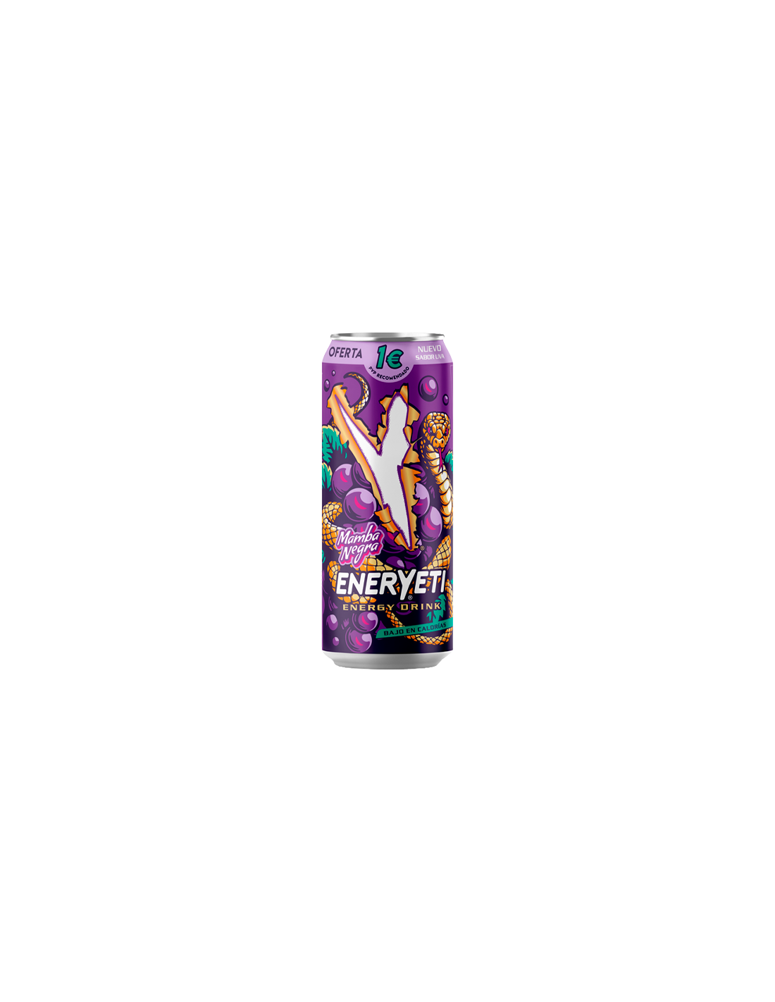 Eneryeti Mamba Negra 500ml Markiert- Distribución Mayorista