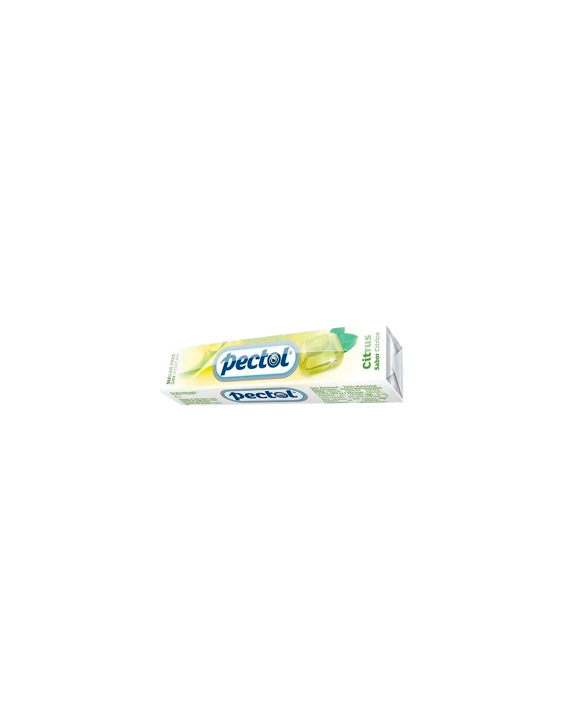 Pectol Cítrico Caramelo Sin Azúcar 20 paquetes