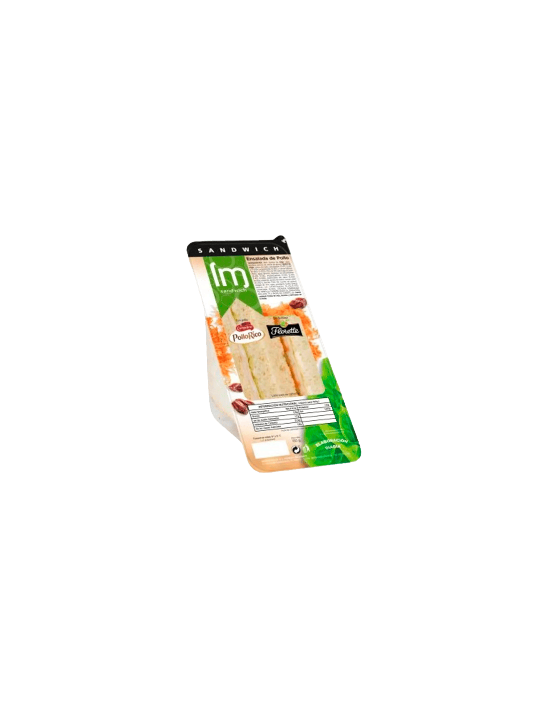 Sandwich Ensalada de Pollo 150g - Distribución Mayorista