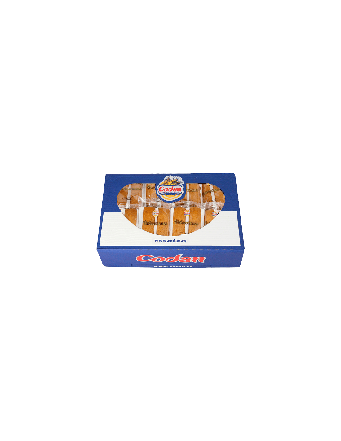 Magdalenas Valencianas Codan 64g - Distribución Mayorista