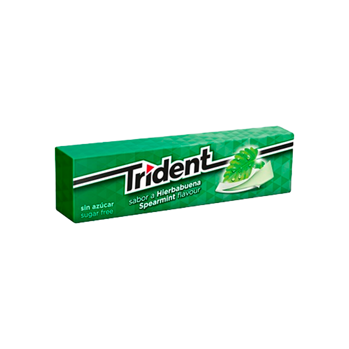 Trident Lámina Hierbabuena 13,5g - Distribución Mayorista