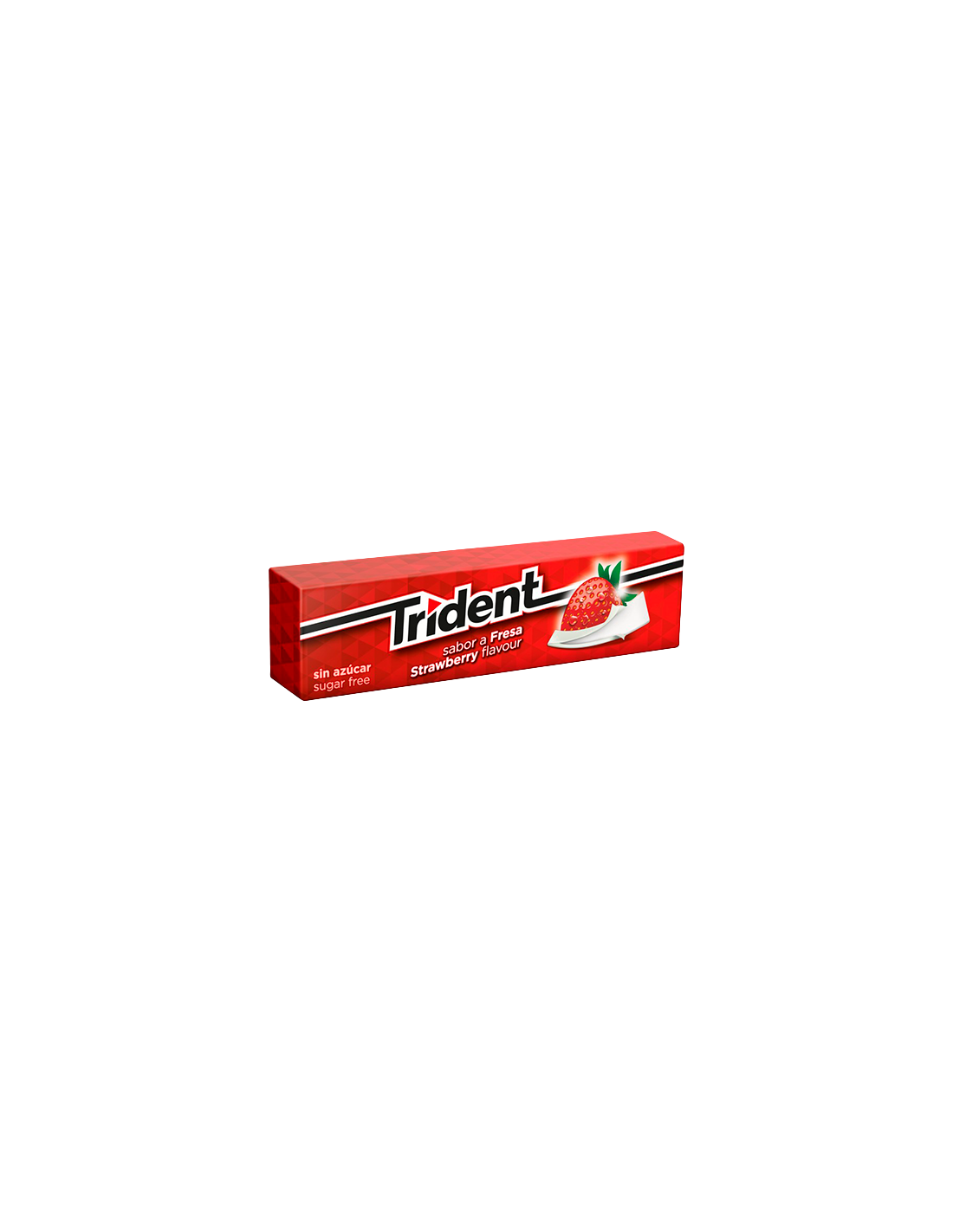 Trident Strip Strawberry 13,5g - Distribución Mayorista