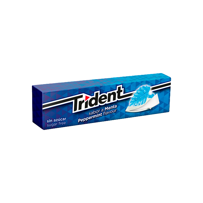 Trident Folha Menta 13,5g - Distribución Mayorista