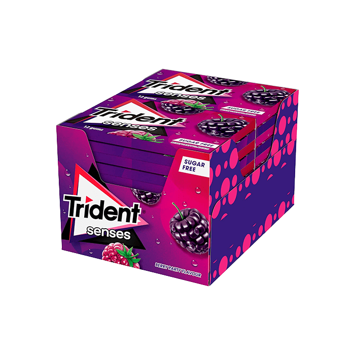 Trident Senses Berry Party-Distribución Mayorista