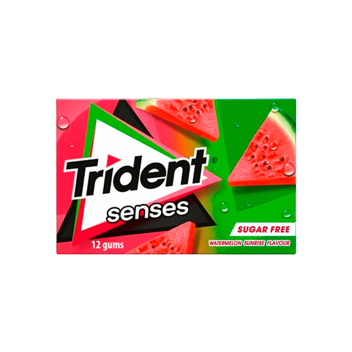 Trident Senses Wassermelone - Distribución Mayorista
