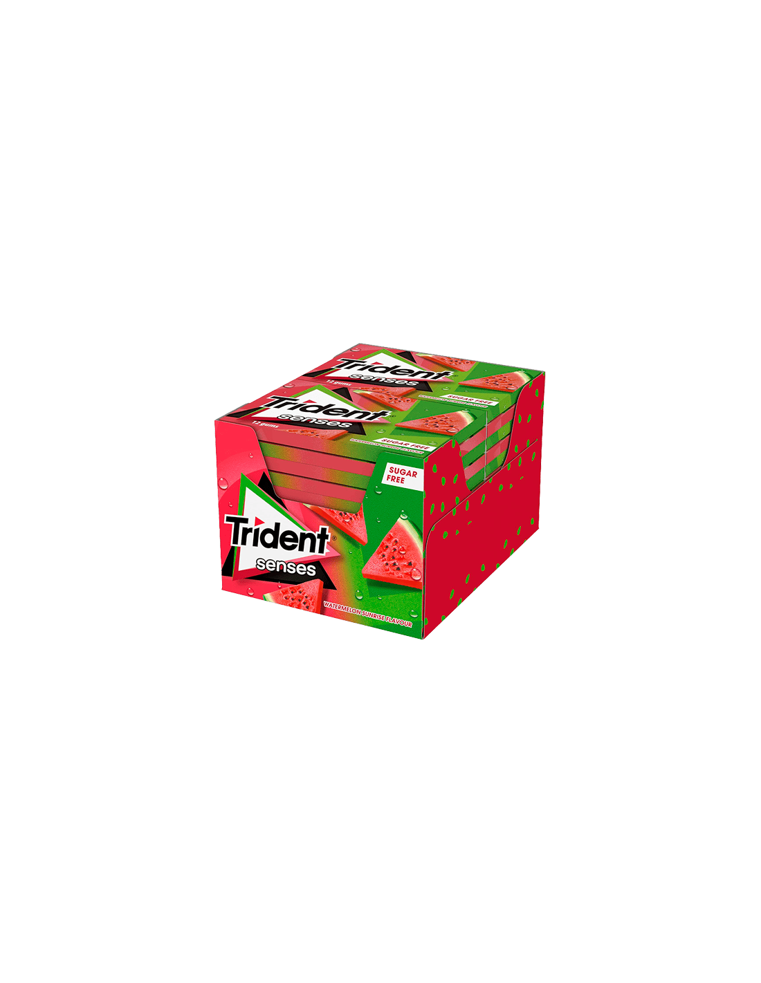 Trident Senses Watermelon - Distribución Mayorista