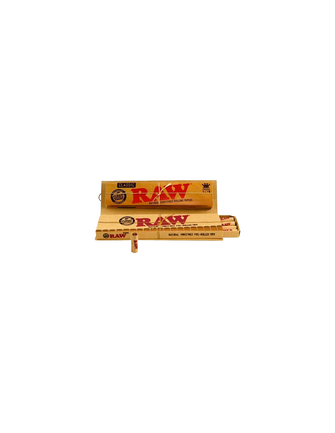 Raw Connoisseur King Size Slim + Tips - Distribución Mayorista