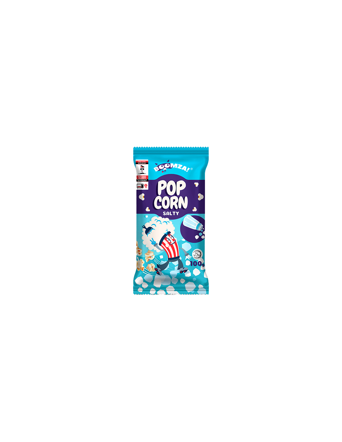 Boomza Popcorn Sal 100g - Distribución Mayorista