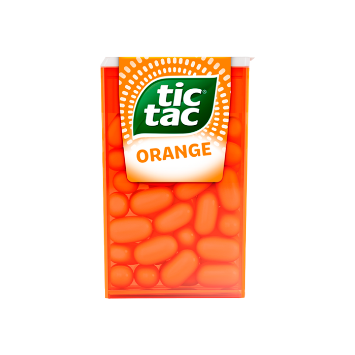 Tic Tac Naranja 18g - Distribución Mayorista
