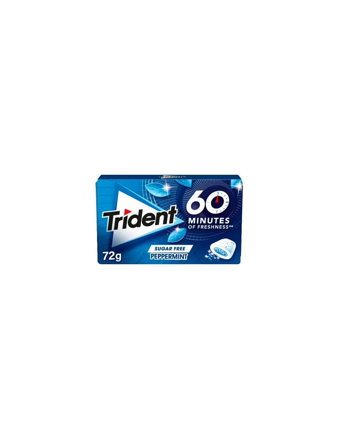 Trident 60 Minutes Mint 22g - Distribución Mayorista