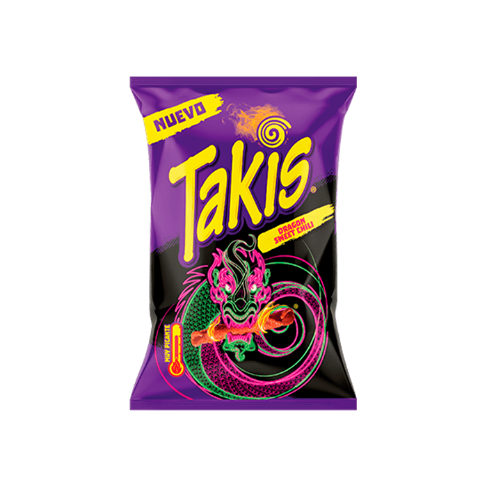 Takis Dragon Sweet Chili 90g - Distribución Mayorista