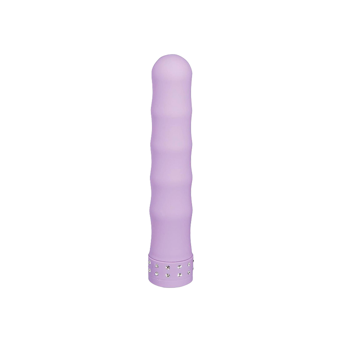 Vibrador Diamond Violeta 18cm-Distribución Mayorista
