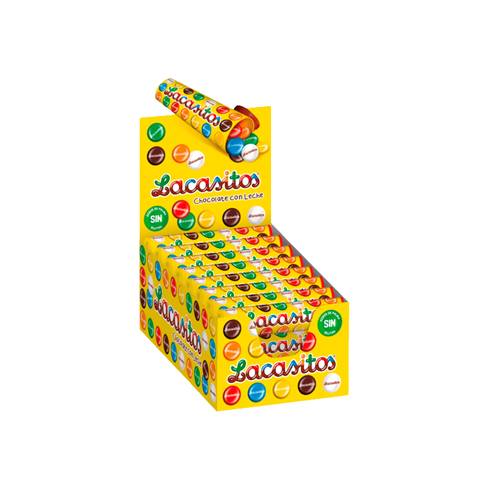 Tubo Lacasitos 20g Lacasa-Distribución Mayorista