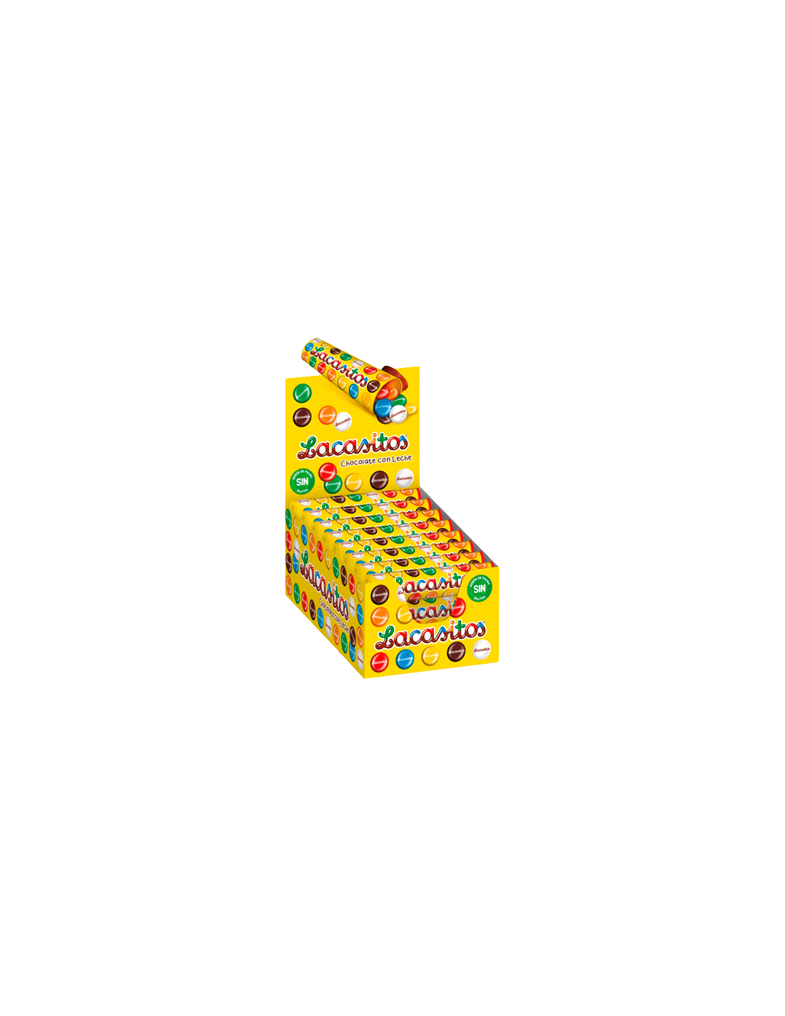 Tubo Lacasitos 20g Lacasa-Distribución Mayorista