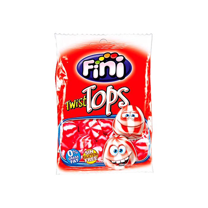Besos Twisty Fresa 90g Fini-Distribución Mayorista