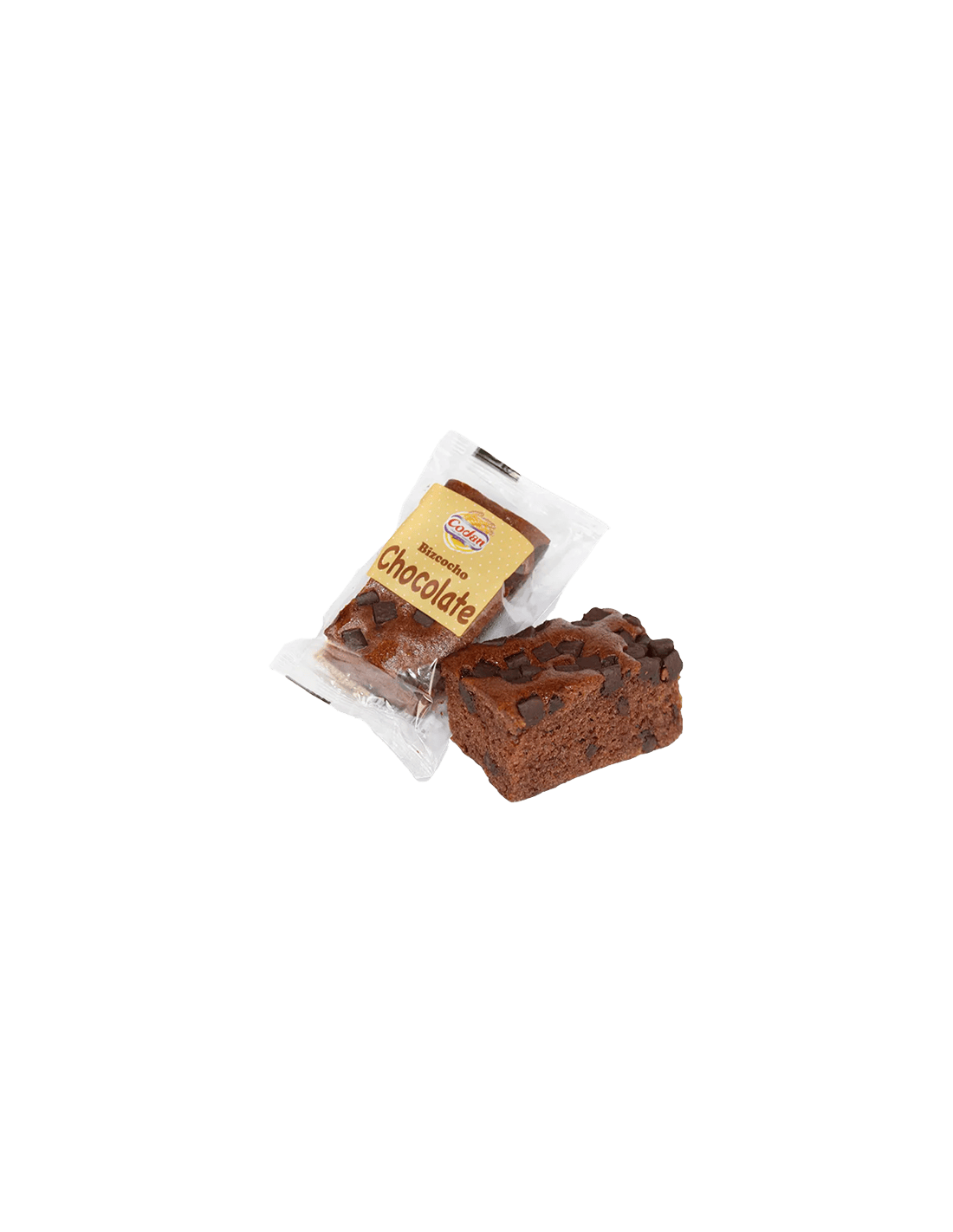 Bizcochón de Chocolate 65g Codan-Distribución Mayorista