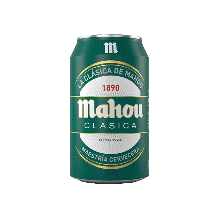 Cerveza Mahou Clásica 330ml-Distribución Mayorista
